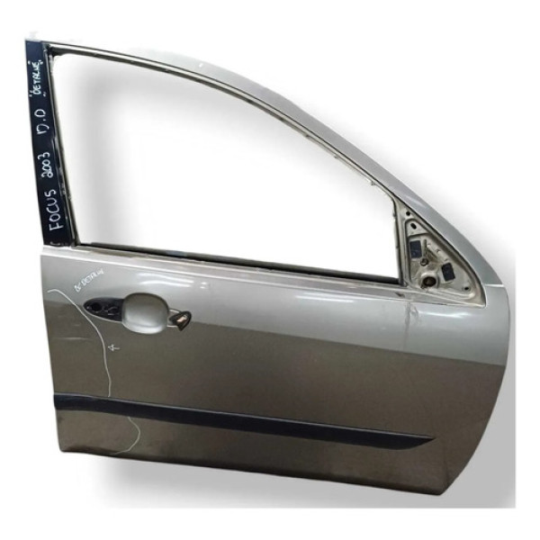Porta Dianteira Direita Ford Focus 2002 2003 2004 Detalhe Dianteira Direita Prateado