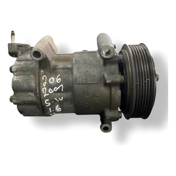 Compressor Ar Condicionado Peugeot 206 1.6 Sw 2007 2008 2009