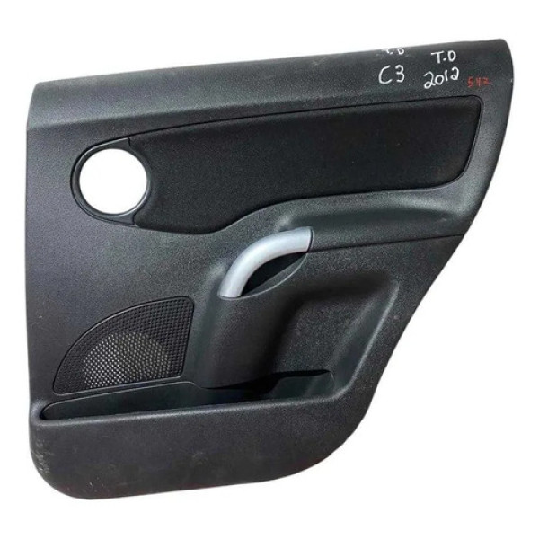 Forro Porta Traseira Direita Citröen C3 2011 2012 9648884277