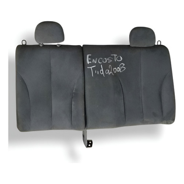 Encosto Banco Traseiro Nissan Tiida 1.8s 2007/2008/2009/2010 Preto