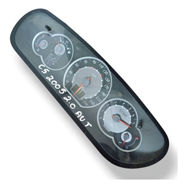 Painel Instrumento Citroën C5 2002 2003 A 2008 9655608980 - Preto