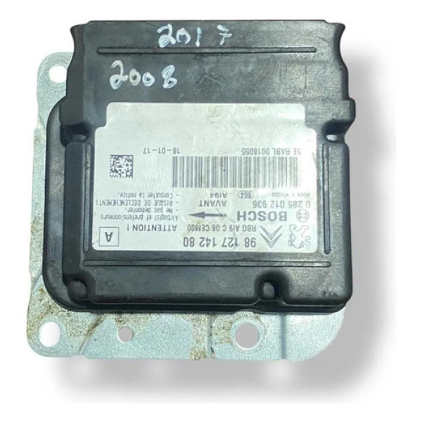 Módulo Airbag Peugeot 2008 1.6 2016 2017 2018 9812714280