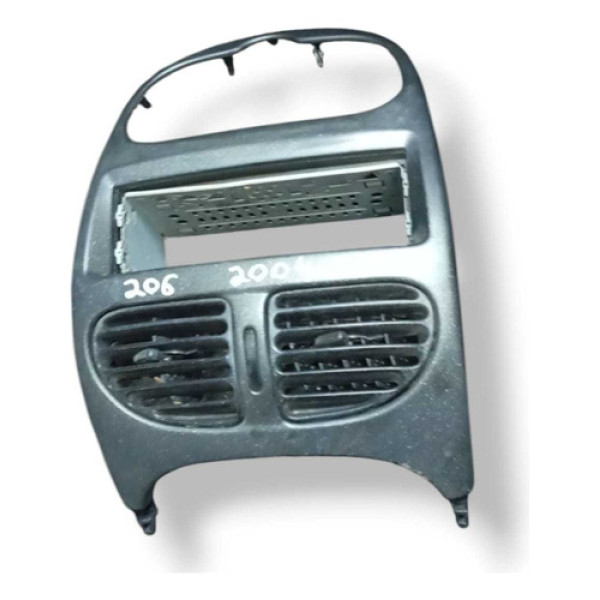 Moldura Central Difusor Painel Peugeot 2004 2005 2006 2007