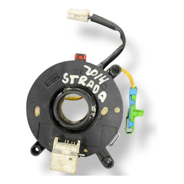 Cinta Fita Air Bag Fiat Strada 2013 2014 2015 2016 00400088 Preto