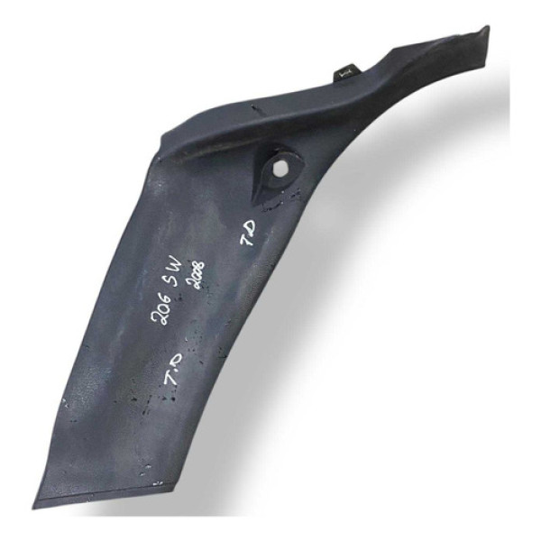Soleira Da Porta Traseira Direito Peugeot 206 Sw 2008 A 2010 Prateado