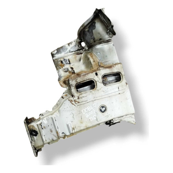 Ponta Logarina Lado Direito Fiat Doblo 2003 2004 2005 2006 Cinza