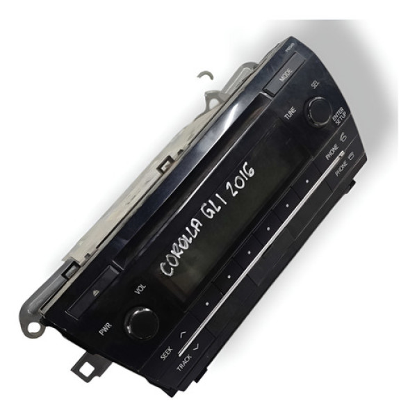 Radio Som Automotivo Toyota Corolla Gli 1.8 2016 8612002j00