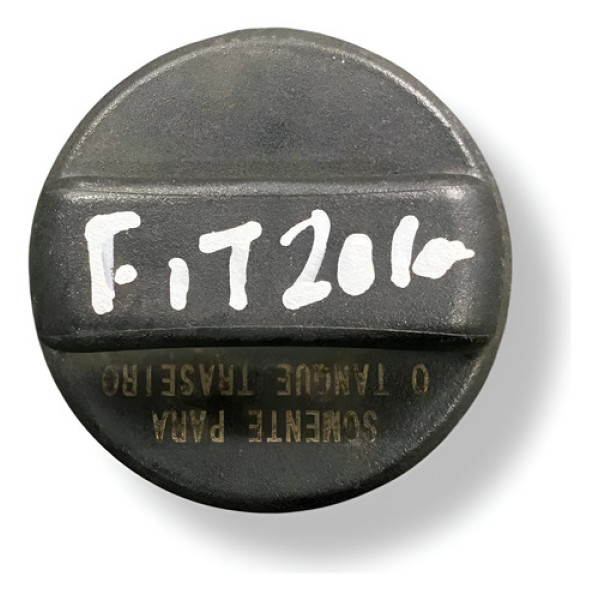 Tampa Bocal Combustível Honda Fit 1.4 2010 2011 2012 2013 Prateado