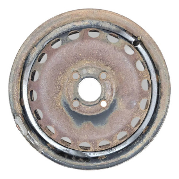 Roda Avulsa Ferro Aro 14 Volkswagwen Voyage Saveiro Fox Preto