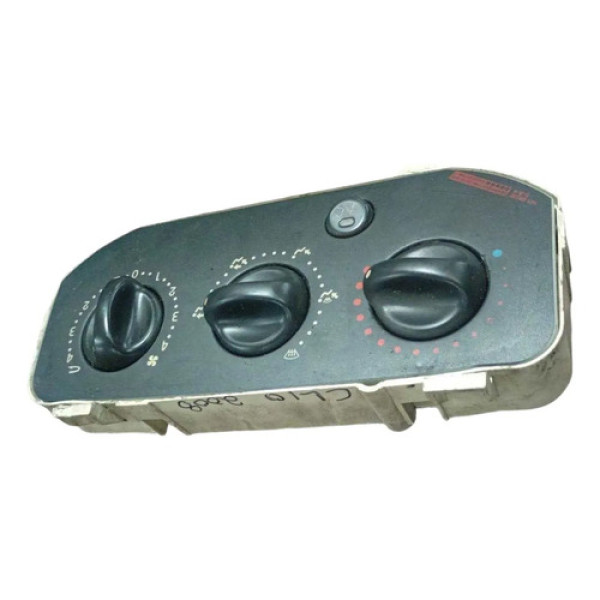 Botão Comando Ar Condicionado Renault Clio 2006 07 X65101860 Prateado