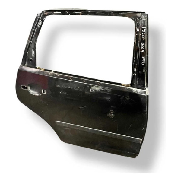 Porta Traseira Direita Volkswagen Polo 2009 2010 2011 2012 Traseira Direita Preto