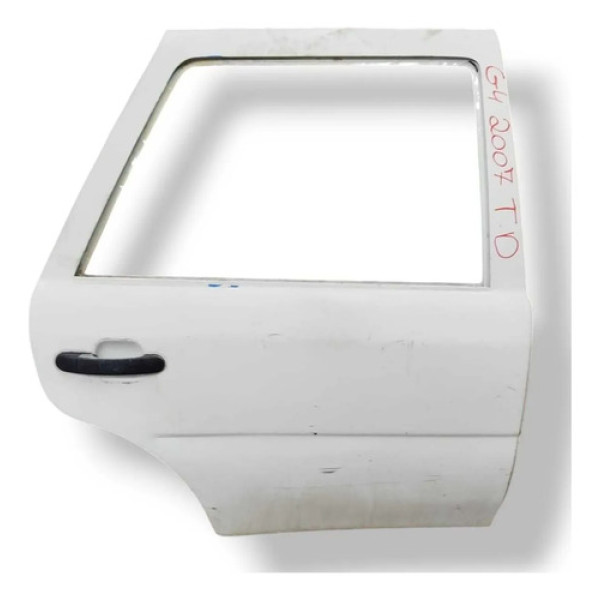Porta Traseira Direita Volkswagen Gol G4 2007 2008 2009 2010 Traseira Direita Branco