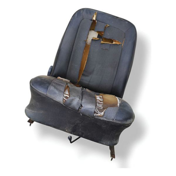 Carcaça Banco Dianteiro Esquerdo Ford Belina 1980 A 1984 Preto