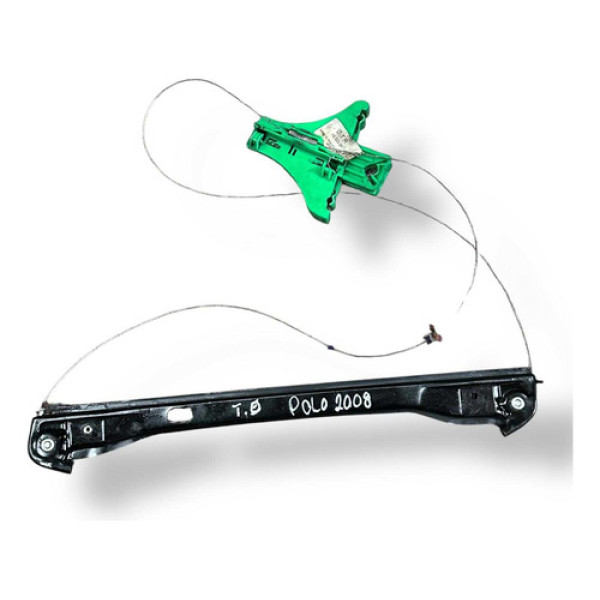 Máquina Vidro Traseiro Esquerdo Vw Polo 1.6 2008 105239104