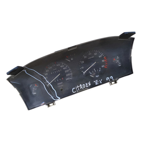 Painel Instrumentos Citroen Zx 1998 1999 Detalhes 9602325280 - Preto
