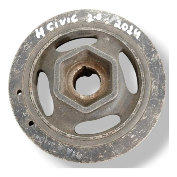 Polia Virabrequim Honda Civic 1.8 Flex - Ano 2012 2013 2014