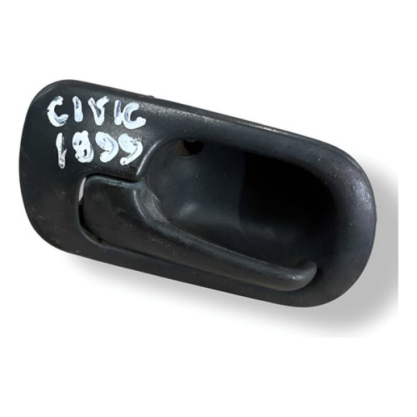 Maçaneta Interna Dianteira Esquerda Civic Lx 1999 39842s04 Preto Dianteira