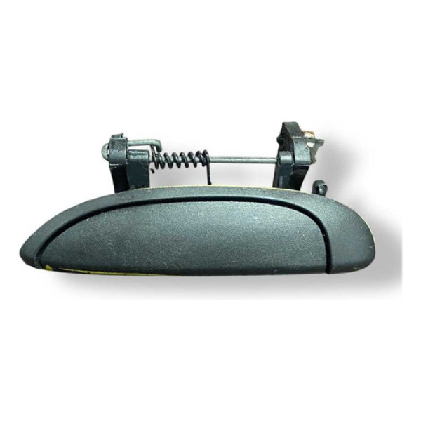 Maçaneta Externa Dianteira Esquerda Logan 2008 7700433075 Preto Dianteira