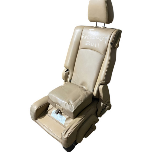 Banco Traseiro Esquerdo Fiat Freemont 7 Lugares 2011 2012 - Bege