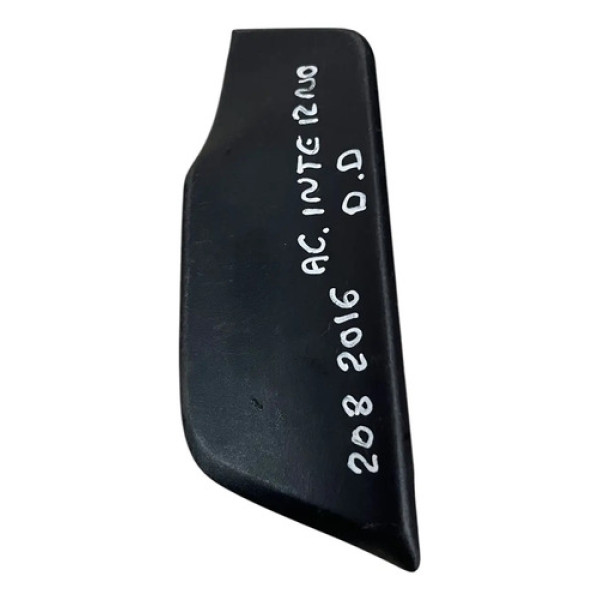 Moldura Interna Retrovisor Dir. Peugeot 208 2016 9801205377 Preto