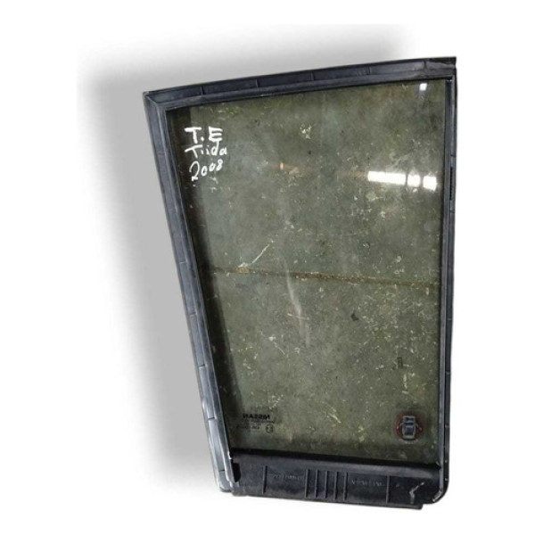 Vidro Fixo Traseiro Esquerdo Nissan Tiida 1.8s 2008 A 2012