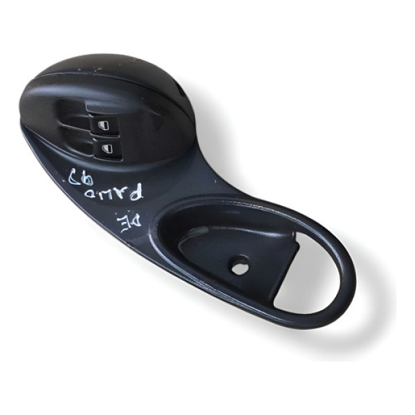 Moldura Maçaneta Dianteira Esquerda Fiat Palio 98 715707614 Preto Dianteira