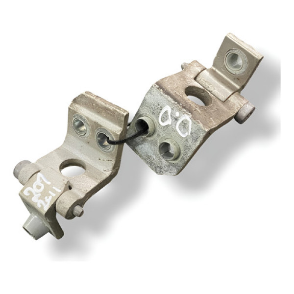 Par Dobradiças Porta Dianteira Direita Peugeot 207 2011 2012