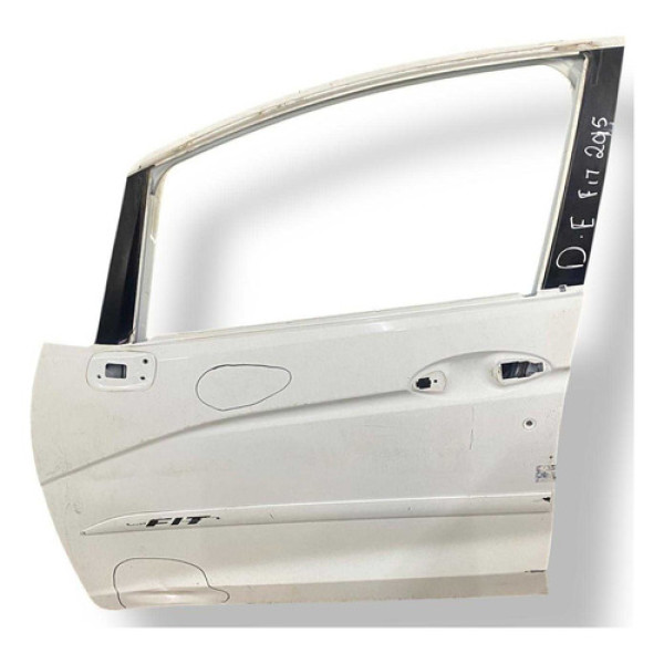 Porta Dianteira Esquerda Fit 2015 2016 2017 2018 Detalhe Dianteira Esquerda Branco