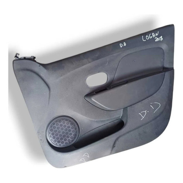 Forro Porta Dianteira Direita Renault Logan 2018 809002256r Preto