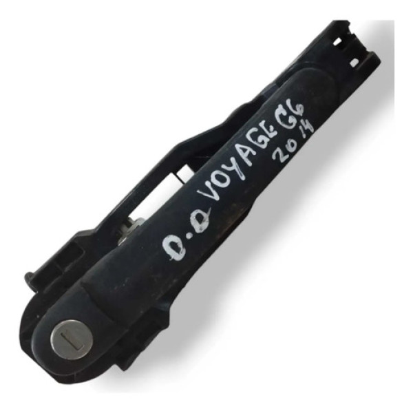 Maçaneta Externa Dianteira Direito Volkswagen Voyage 13/19 Preto Dianteira