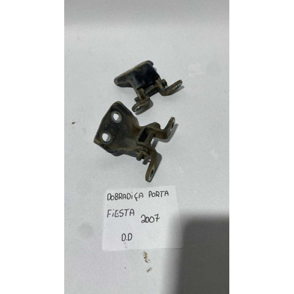 Par Dobradiça Porta Dianteira Direita Ford Fiesta 2007