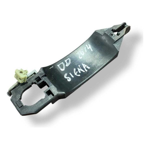 Suporte Maçaneta Dianteira Fiat  Siena 2014 2015 2016 2017 Preto Dianteira