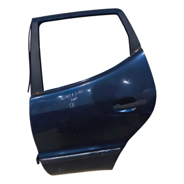 Porta Traseira Esquerda Mercedes Classe A 160 2000 A 2004 - Traseira - Esquerda - Preto