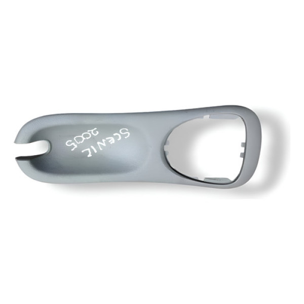 Moldura Alavanca Cambio Trambulador Scenic 2005  7702280127 Cinza Liso