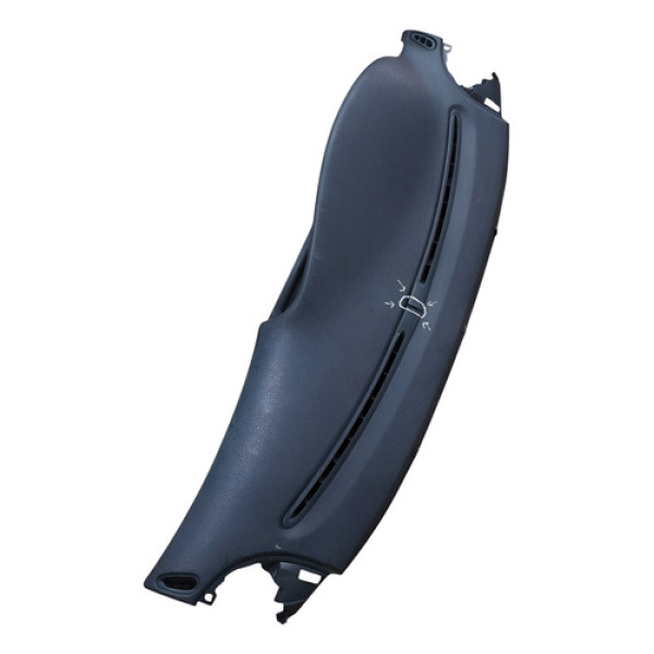 Capa Superior Painel C/detalhe Megane 1.6  1998 7700847996 Preto Listras