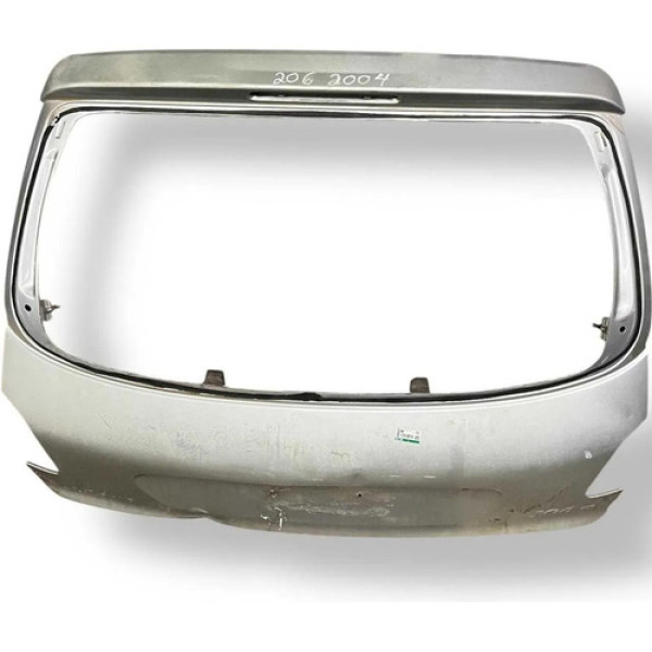 Tampra Traseira Peugeot 206 2004 2005 2006 2007 2008 Branco