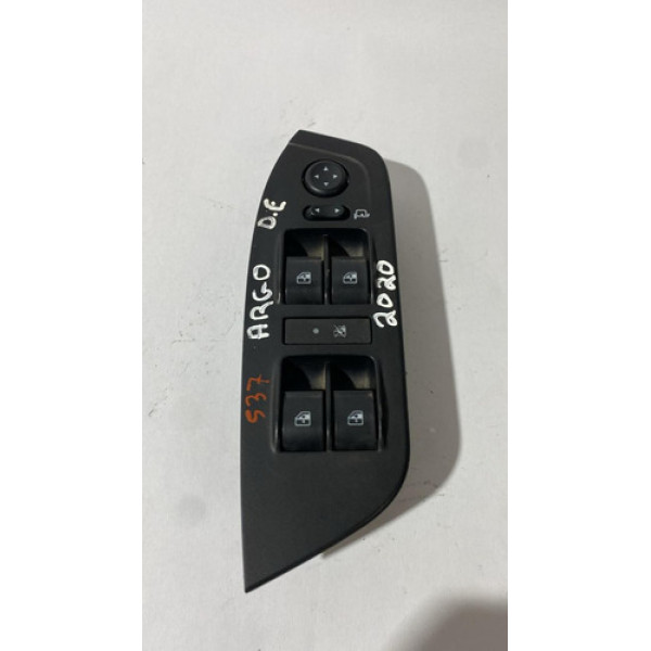 Moldura Botão Vidro Elétrico Diant Esquerdo Fiat Argo 2020