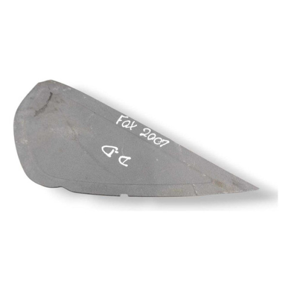 Acabamento Painel Direito Volkswagen Fox 1.0 2007 5z0858218 Preto Listras