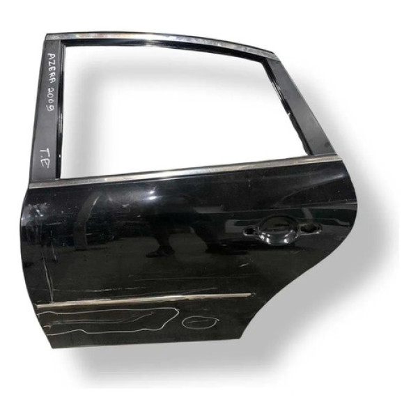 Porta Traseira Esquerda Hyundai Azera 3.3 2008 2009 Detalhe Traseira Esquerda Preto