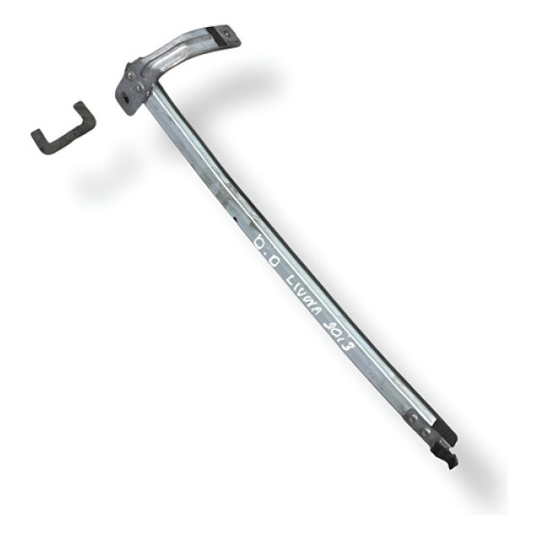 Guia Vidro Dianteiro Direito Nissan Livina 2013 2014 2015  Preto