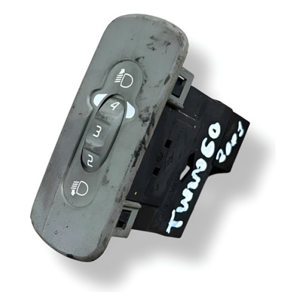 Botão Regulador Farol Renault Twingo 2001 2002 7700419691 Azul