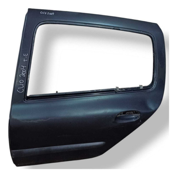 Porta Traseira Esquerda Sem Vidro Renault  Clio 1.6  2004