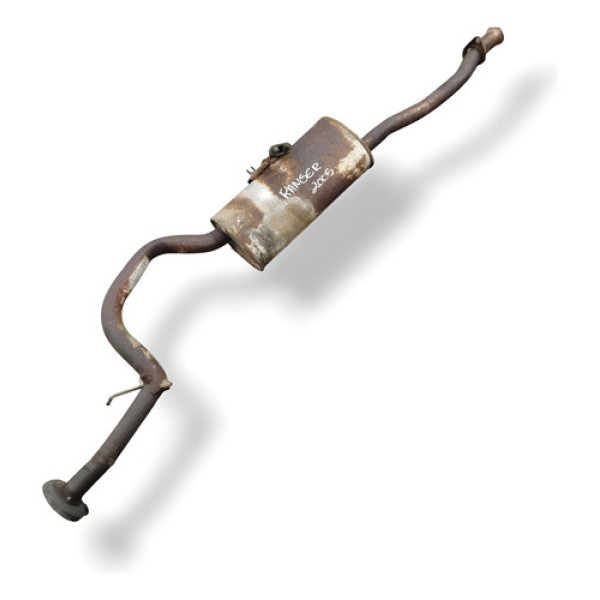 Escapamento Silencioso Traseiro Ford Ranger 2005 A 2008