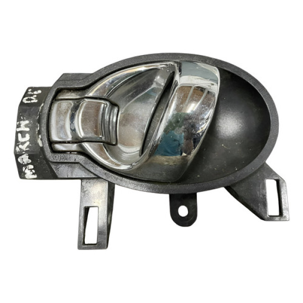 Maçaneta Interna Dianteira Esquerda Nissan March 2014/2015 Dianteira