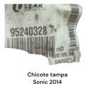 Chicote Tampa Traseira Chevrolet Sonic Ltz 1.6 2014 95240327