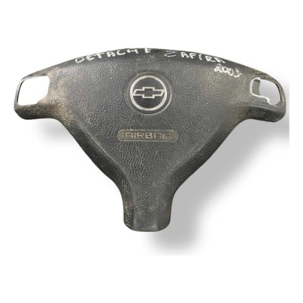 Bolsa Airbag Volante C/detalhe Gm Zafira 2005 2006 90437287 Preto
