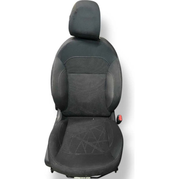 Banco Dianteiro Esquerdo Peugeot 2008 2017 2018 Detalhe Preto