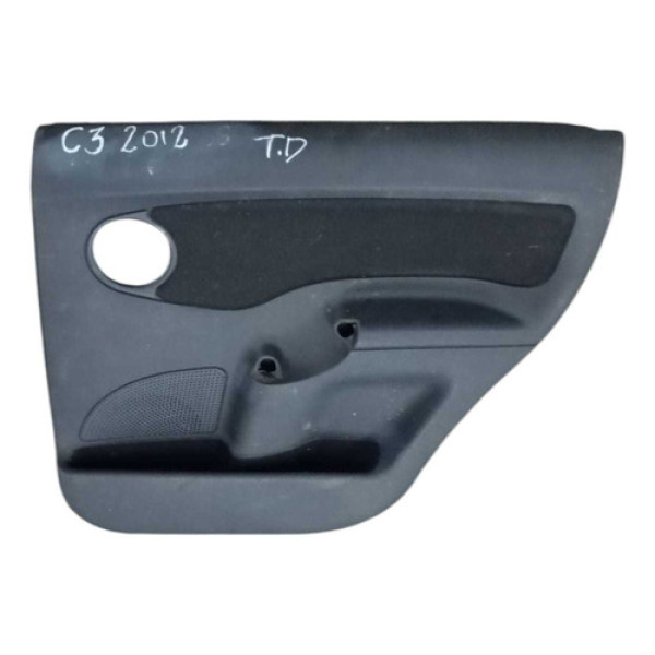 Forro Porta Traseira Direita Citröen C3 2008/2012 9648884277