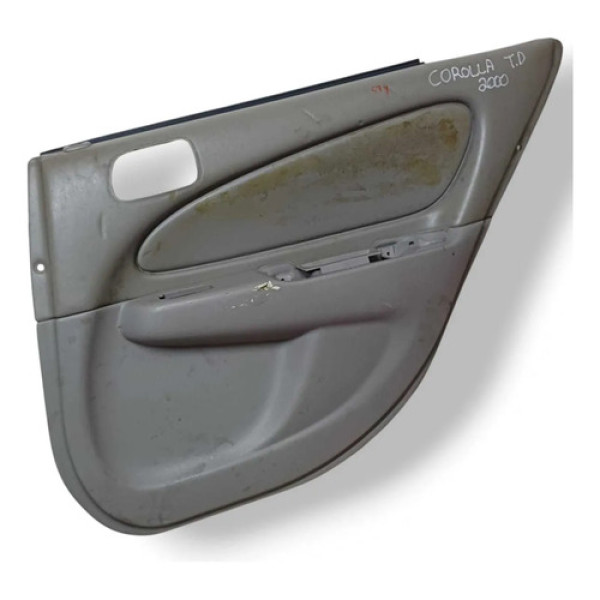 Forro  Porta Traseira Direita Toyota Corolla 2000 6777512020 Preto