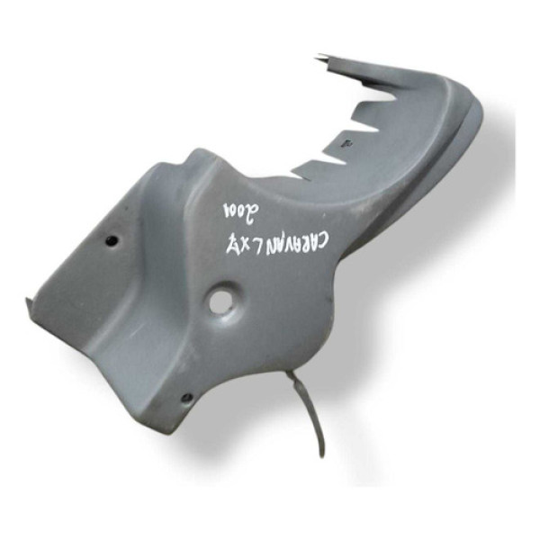 Acabamento Interno Soleira Chrysler Grand Caravan 2005 48101 Preto